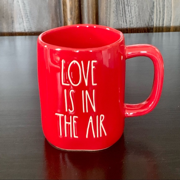 Rae Dunn Other - Rae Dunn LOVE IS IN THE AIR Ceramic Mug